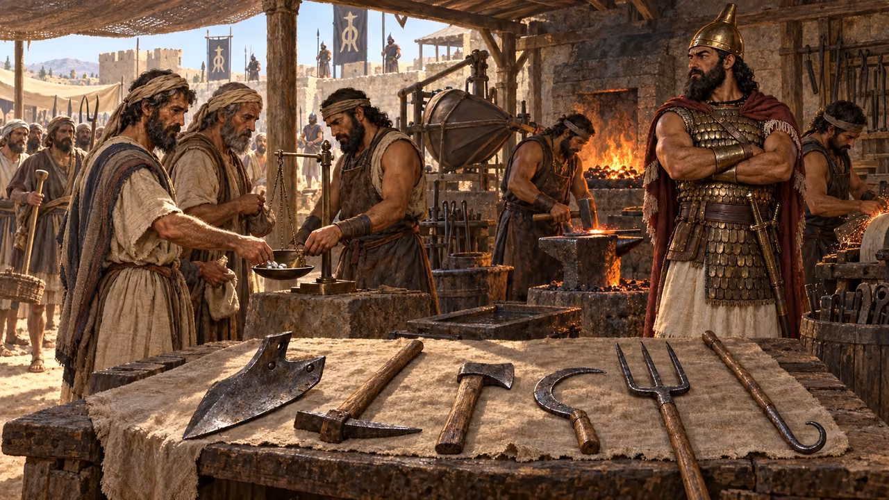 Israel has no blacksmith