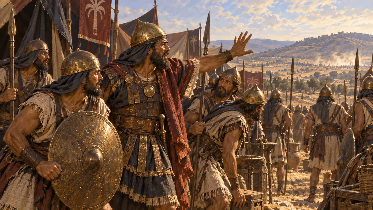Fear in the Philistine camp