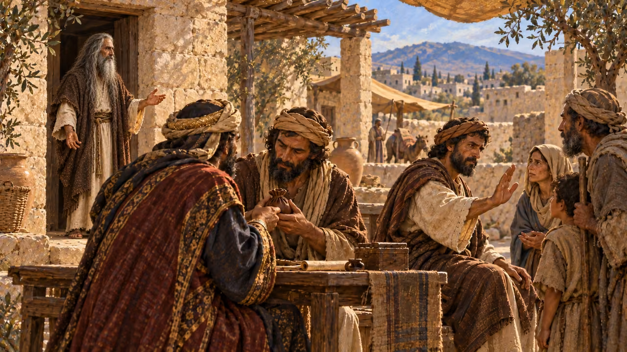 Samuel appoints his sons