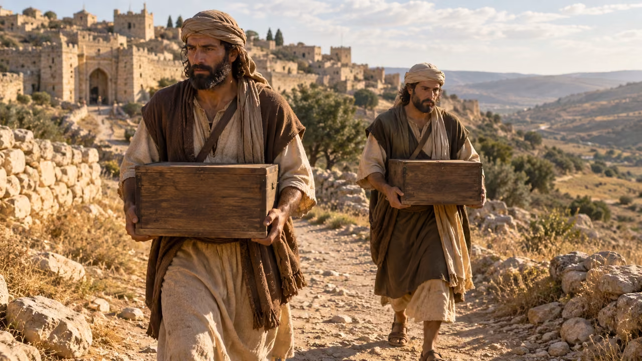 Saul and Jonathan’s remains are brought from Jabesh-gilead.