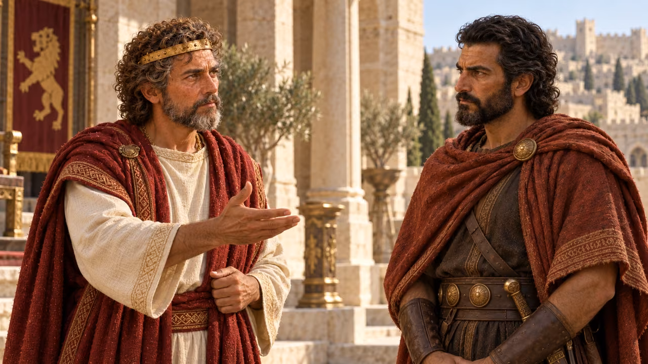 David orders Joab to count the people.