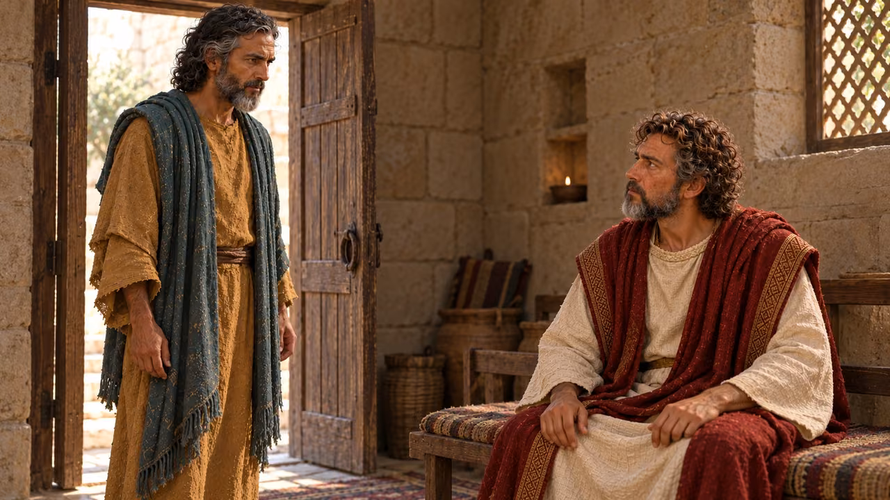 Gad comes to David.