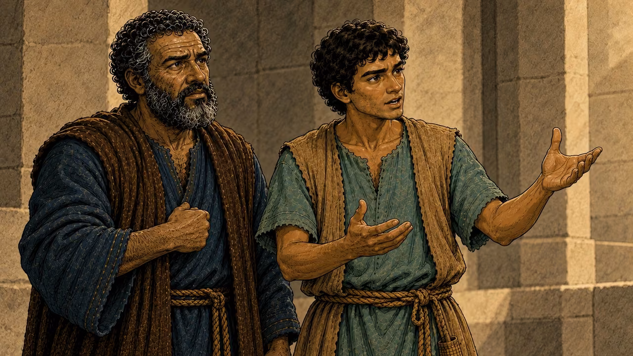 The apostles insist that they must speak about what they have seen and heard.