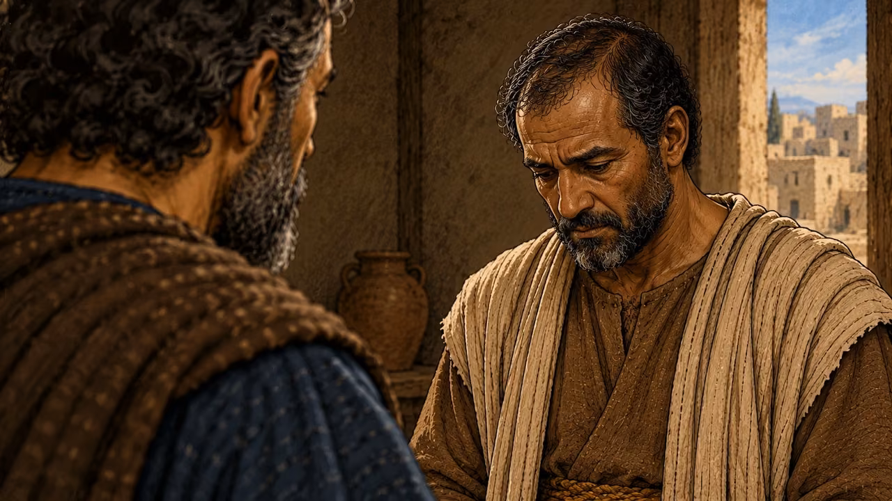 Peter reminds Ananias that the property and its proceeds had remained under his authority.