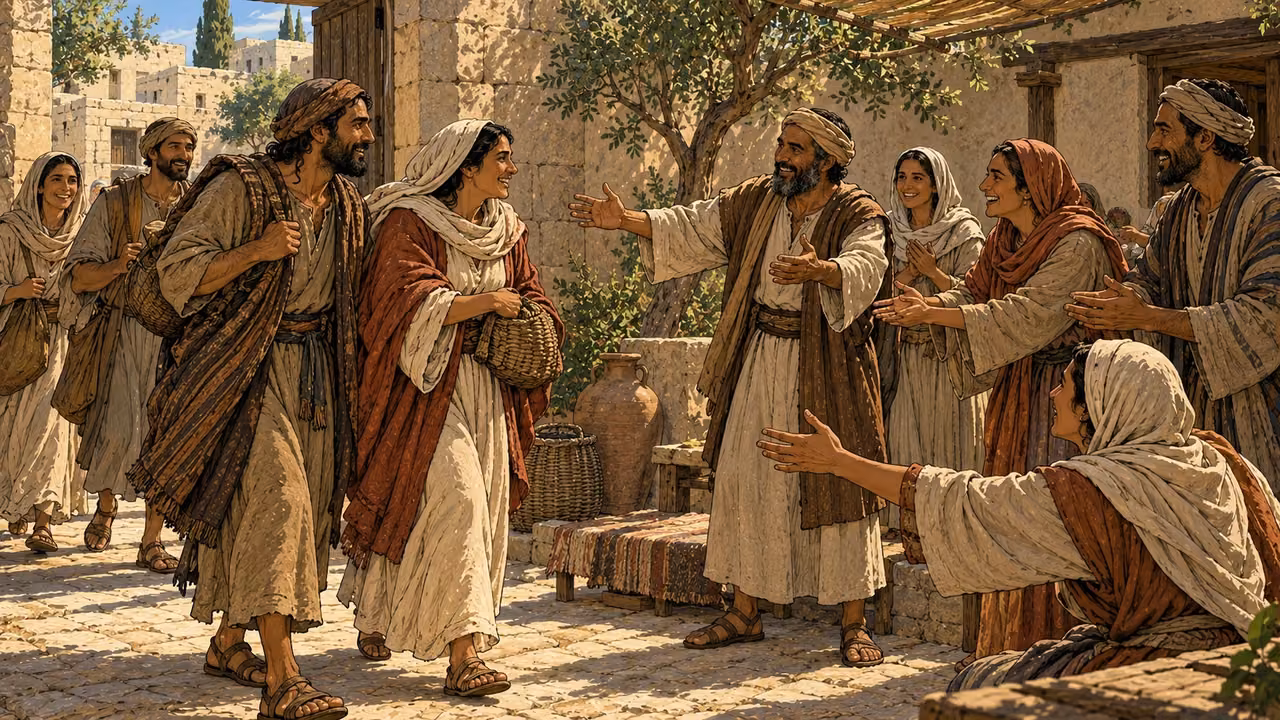More men and women become believers in the Lord.