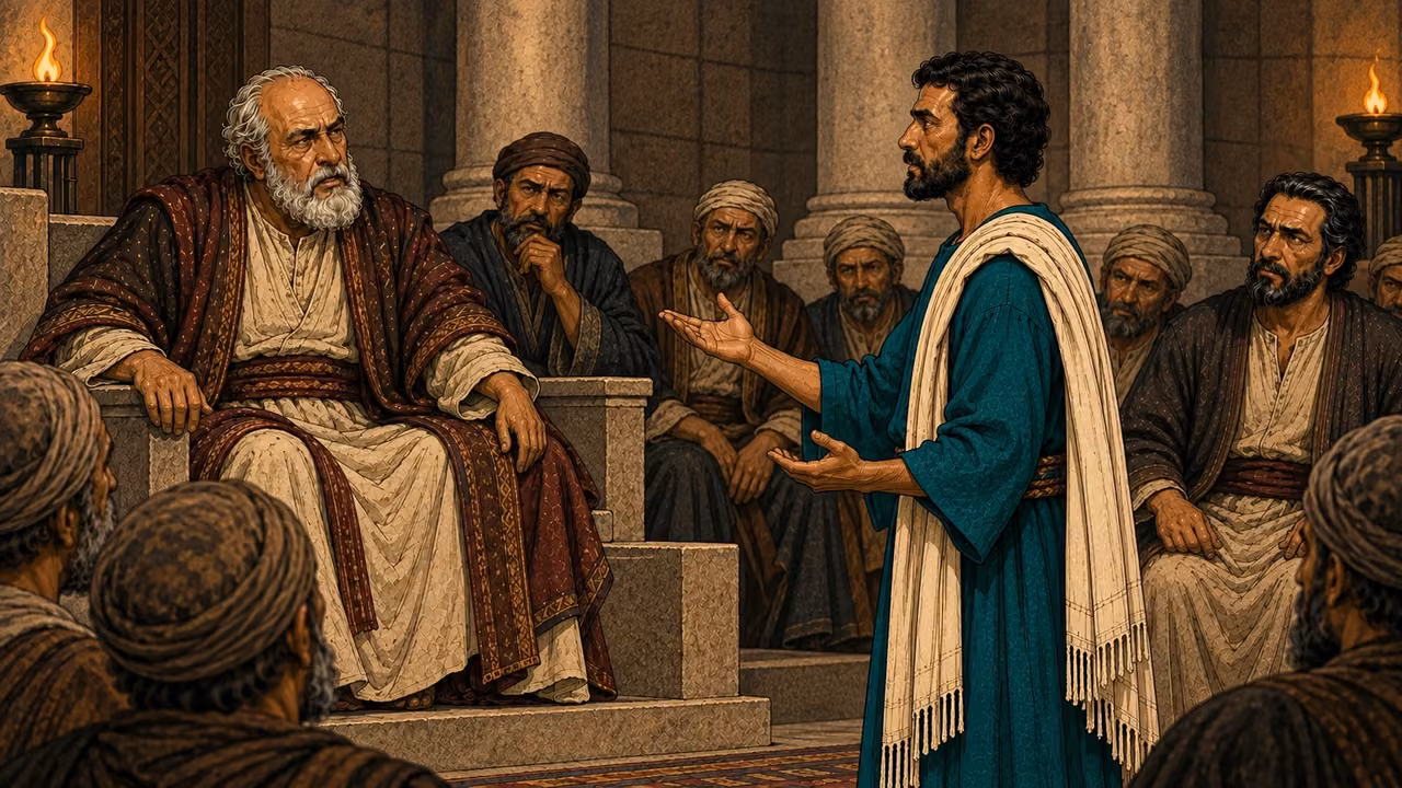 Stephen recounts the promised deliverance of Abraham’s descendants after their oppression.