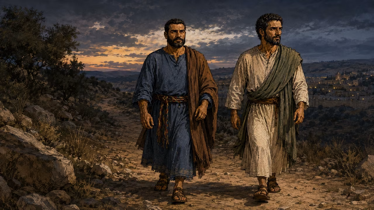 Paul and Silas leave for Berea by night.
