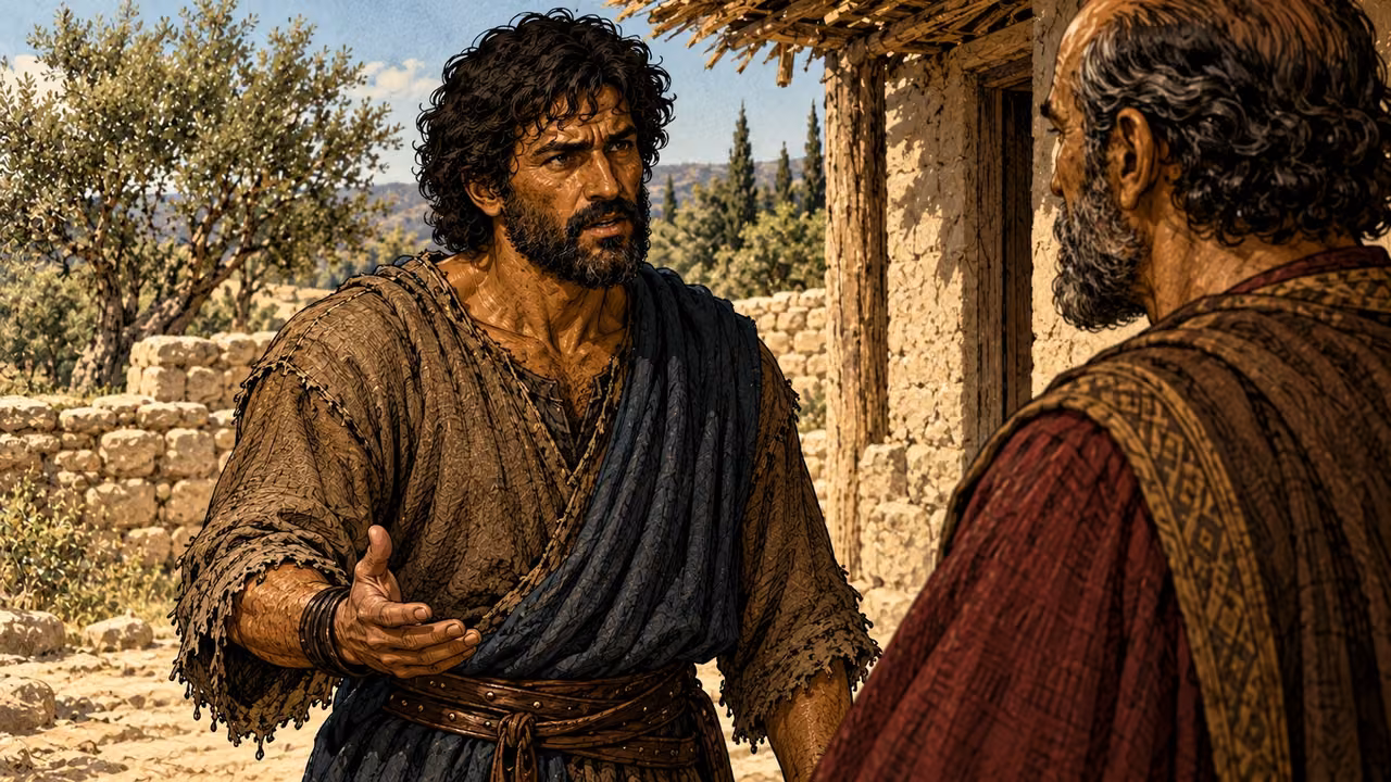 Jacob tells Laban that his period of service is fulfilled.