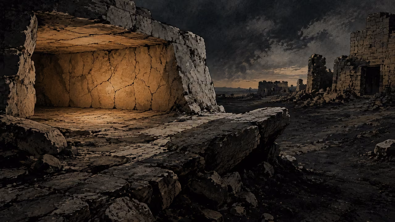 Sanctuary and stumbling stone. PROPHETIC IMAGE | Isaiah is warned not to share the people’s fears. Yahweh is described as sanctuary, yet also as a stone of stumbling and a snare.