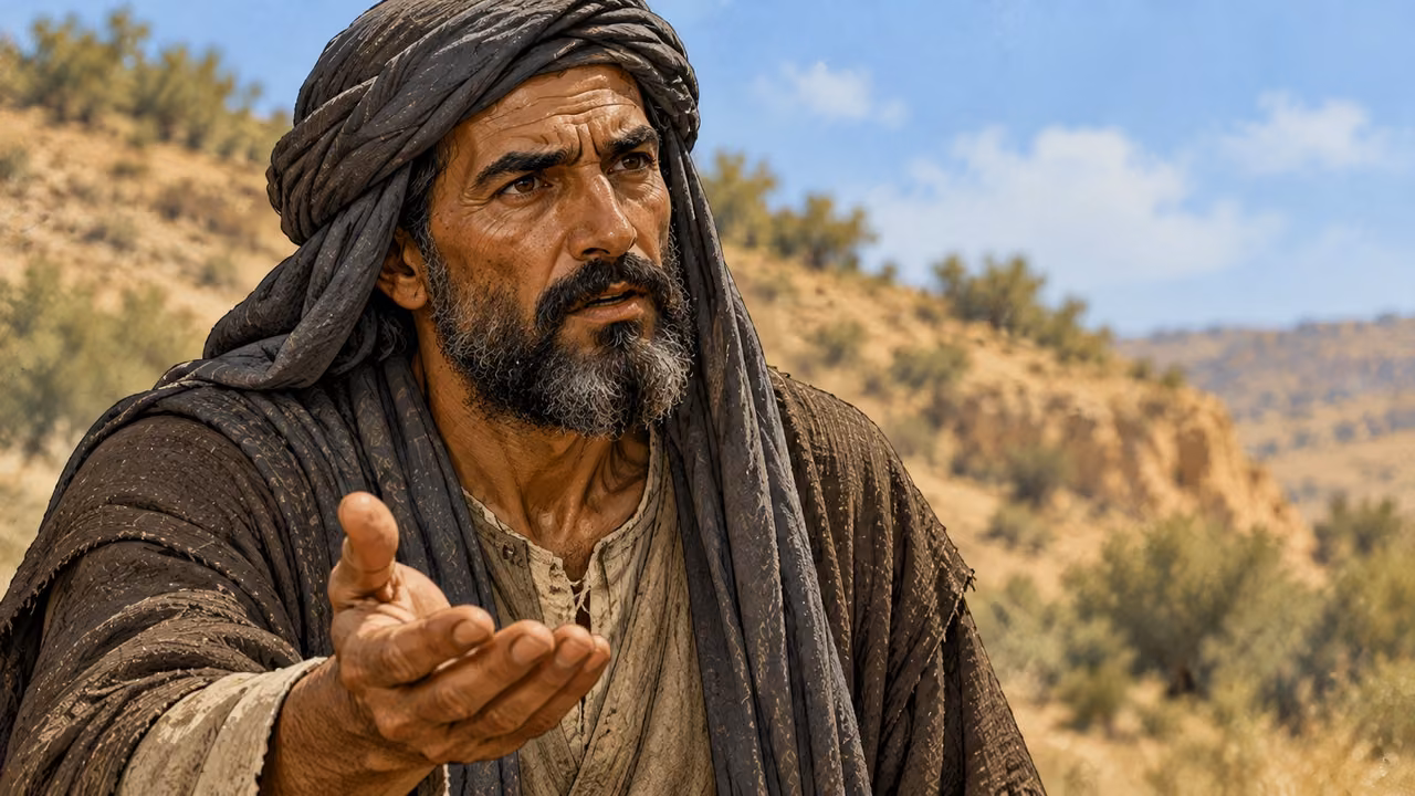 The lead emissary presses John for an answer to take back.