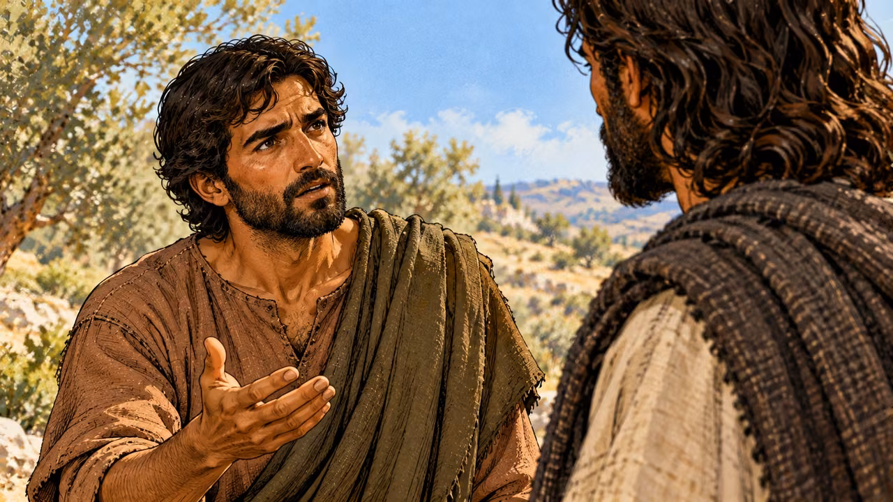 Nathanael asks Jesus how he knows him.