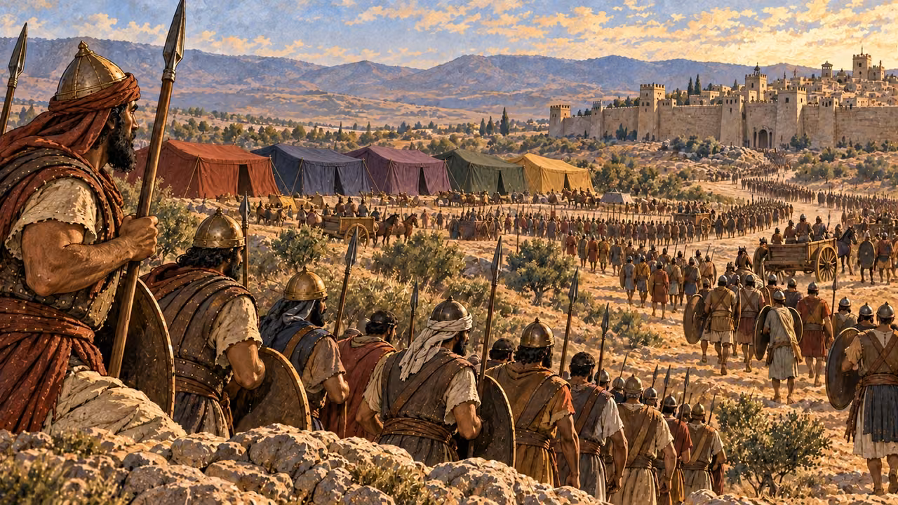 Five kings against Gibeon