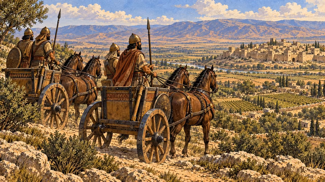 Iron chariots in the valley