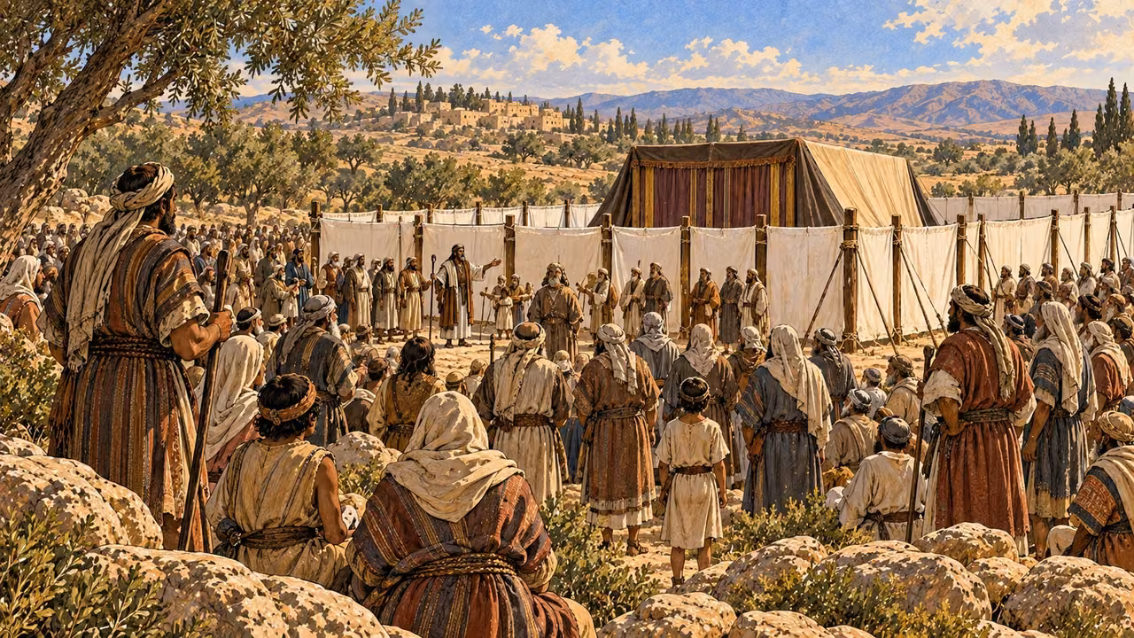The assembly at Shiloh