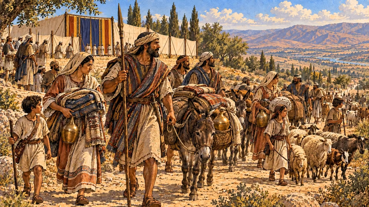 Returning with wealth
