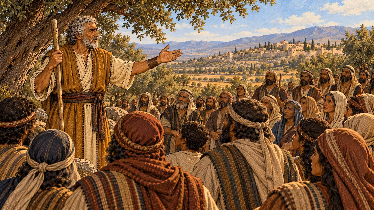 The gathering at Shechem