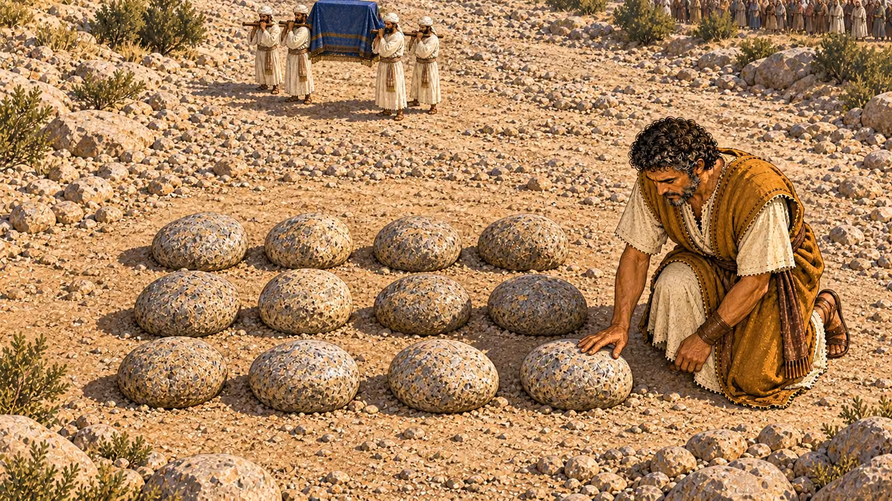 Stones in the riverbed