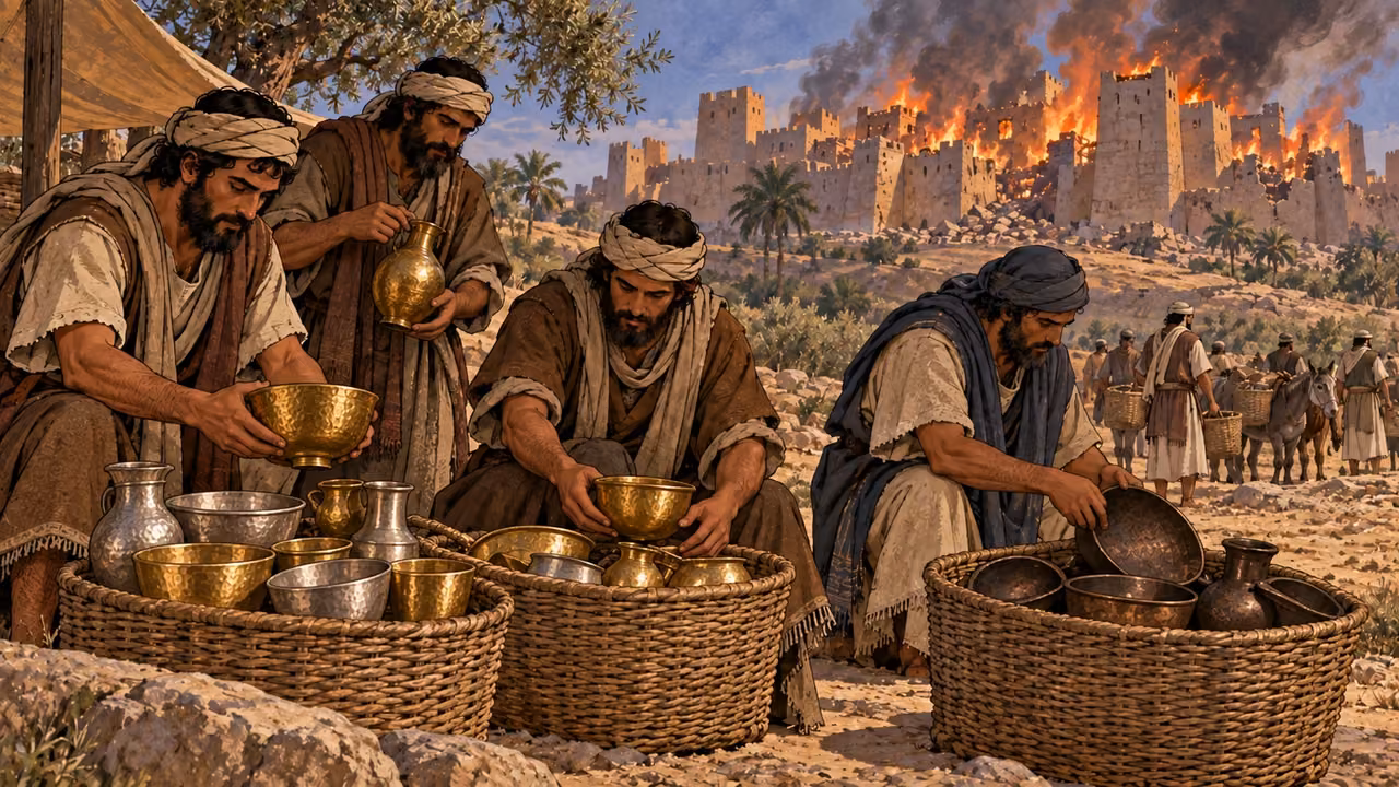 Jericho burned