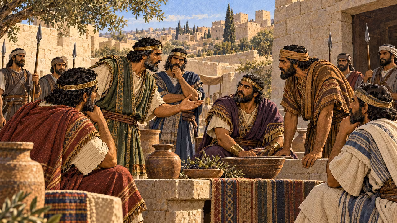 The kings gather