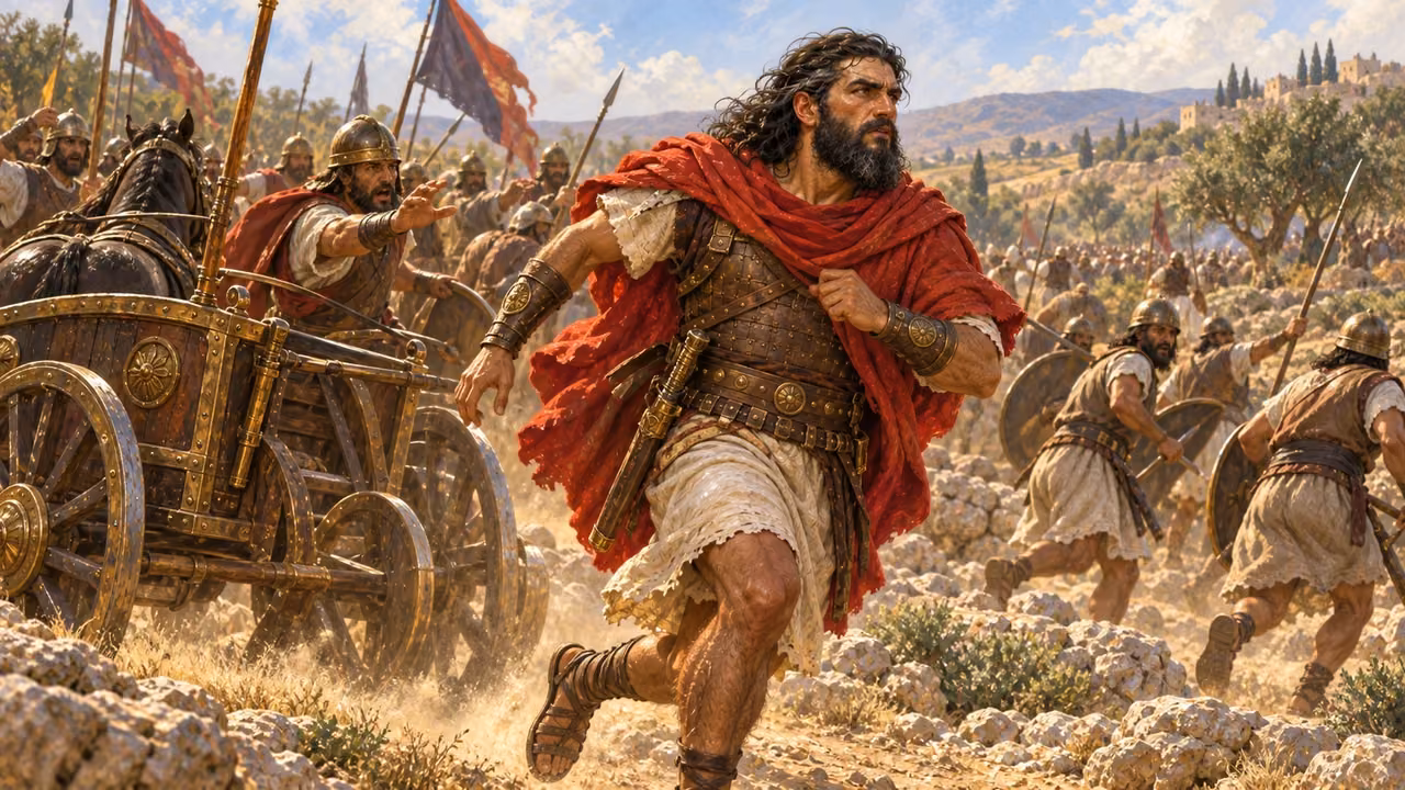 Sisera abandons his chariot