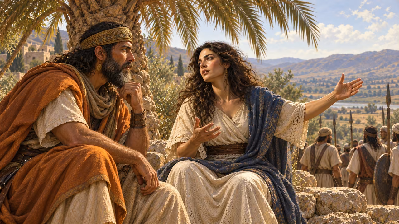 Deborah summons Barak
