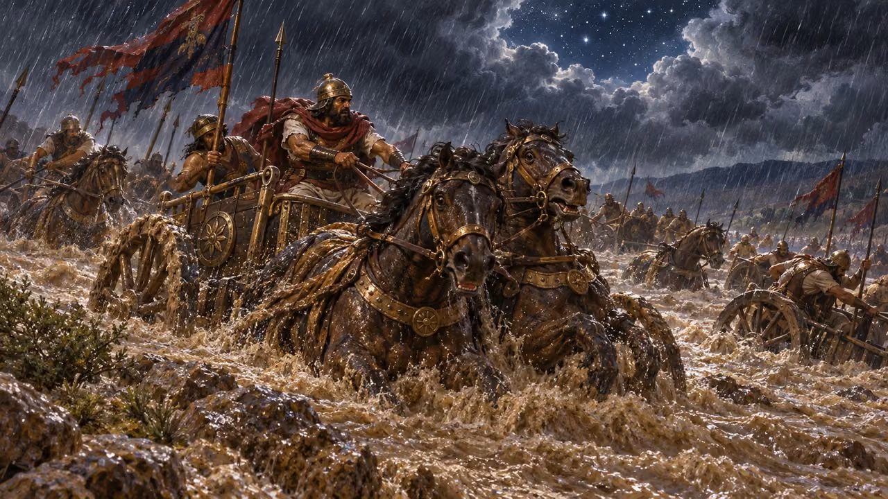 The Kishon swept them away