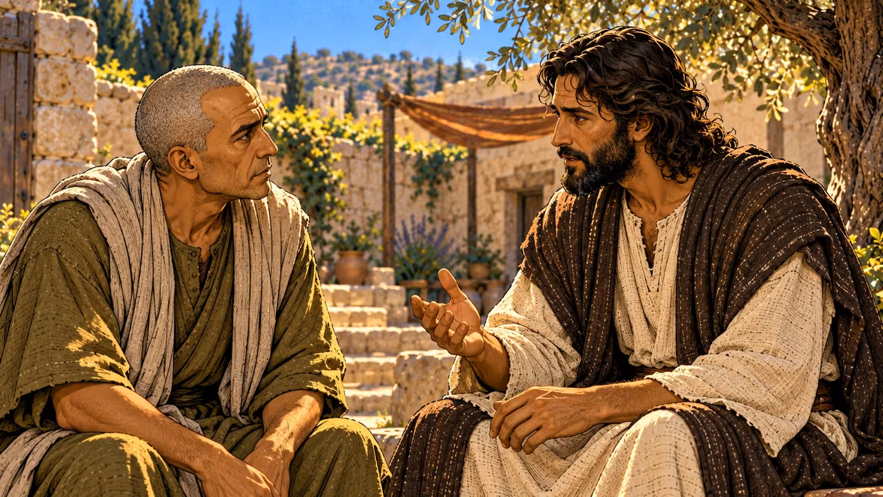 Jesus explains that not everyone can accept this word, only those to whom it is given.