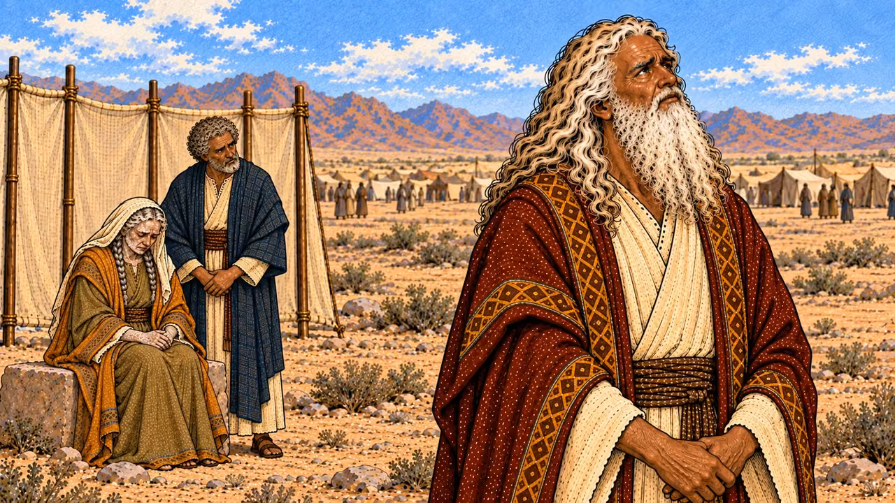 Seven days outside the camp
