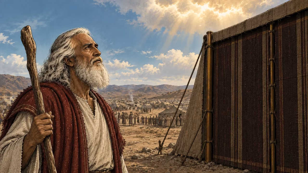 Moses hears the warning