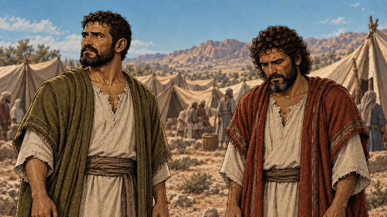 Joshua and Caleb remain alive