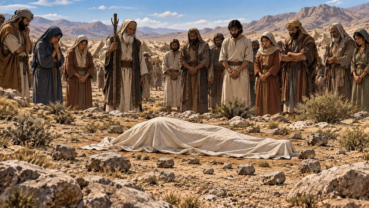Outside the camp