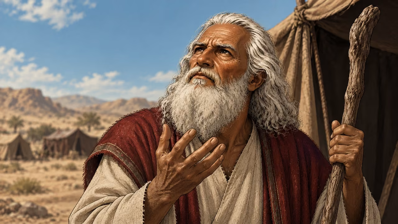 Moses appeals to Yahweh