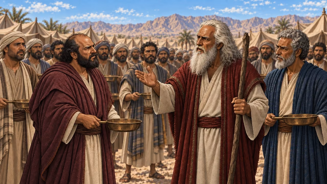 Each man with his firepan