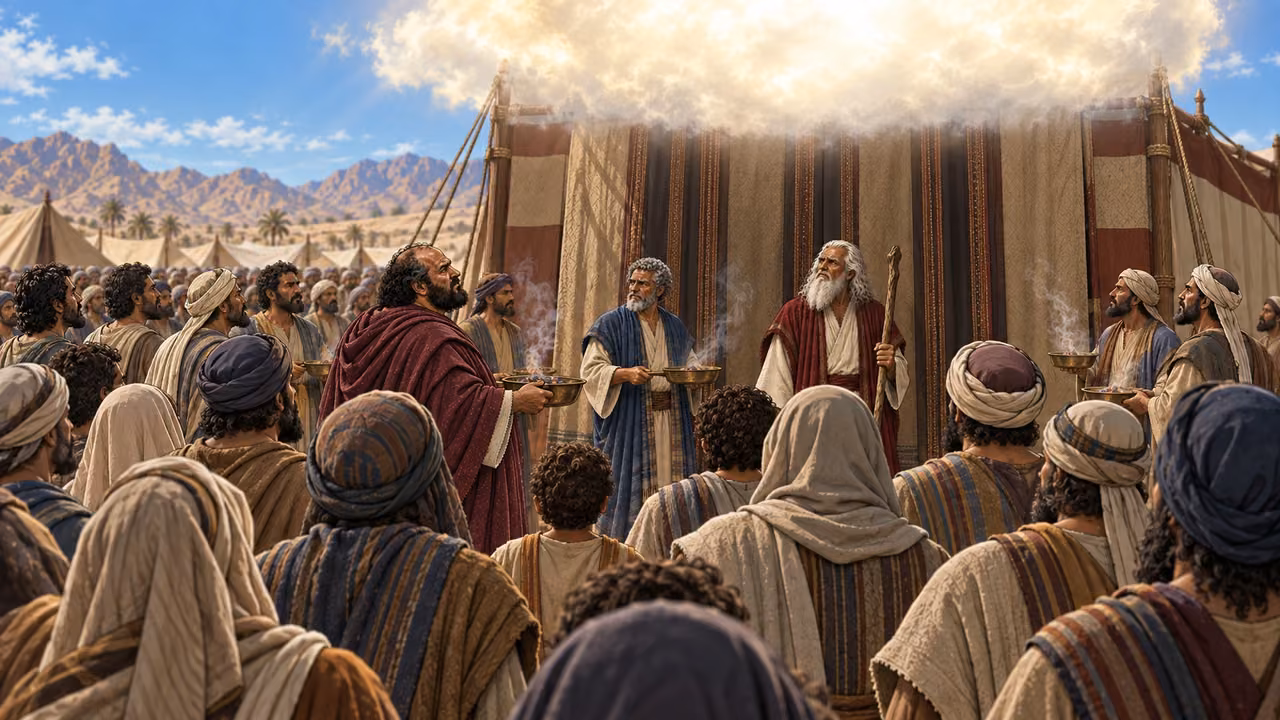 Glory before the assembly