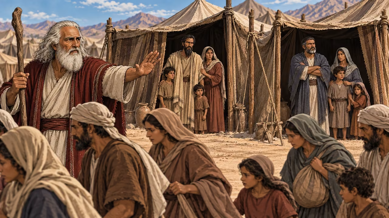 Move away from these tents
