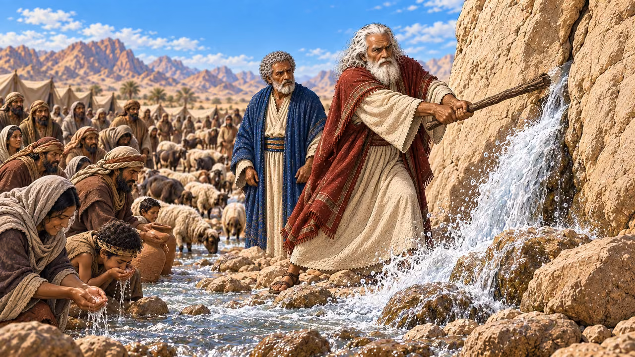 Water from the rock