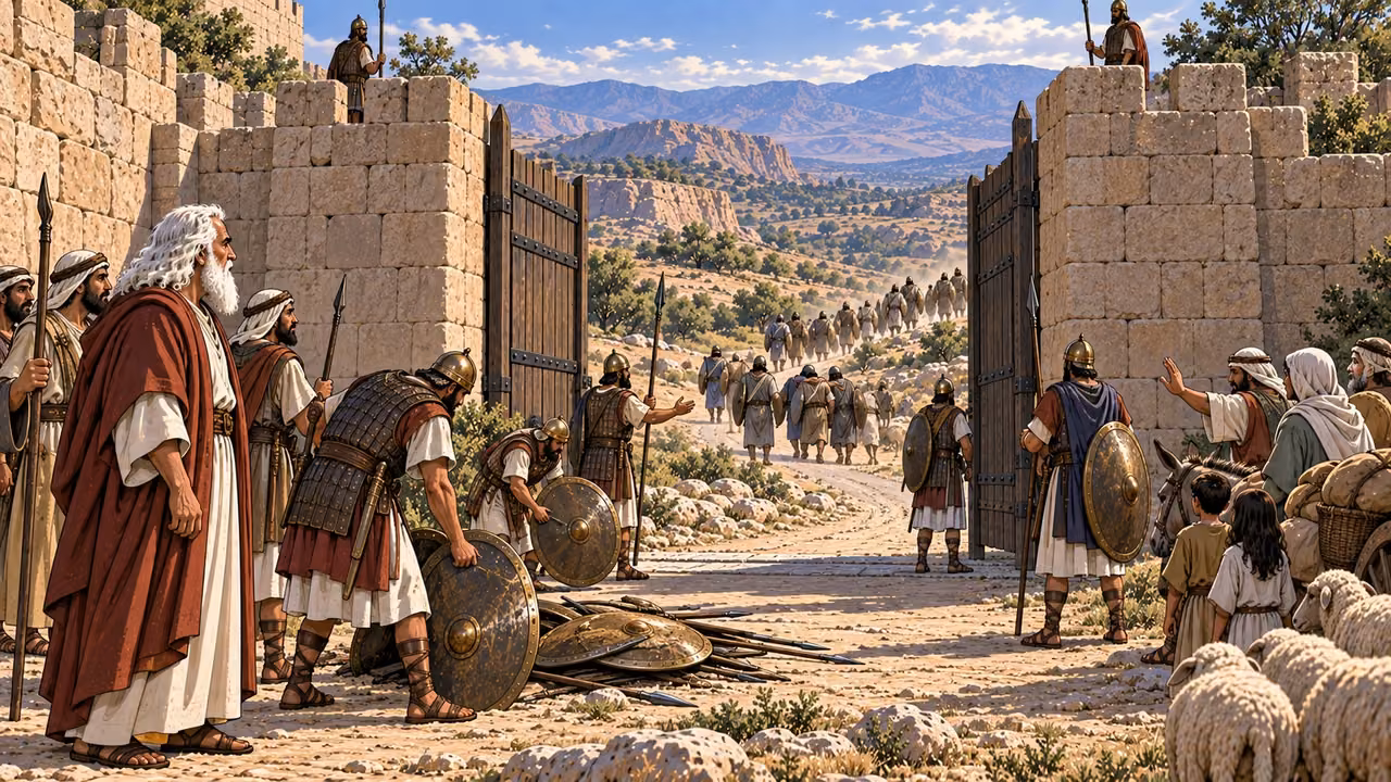 Israel takes the land