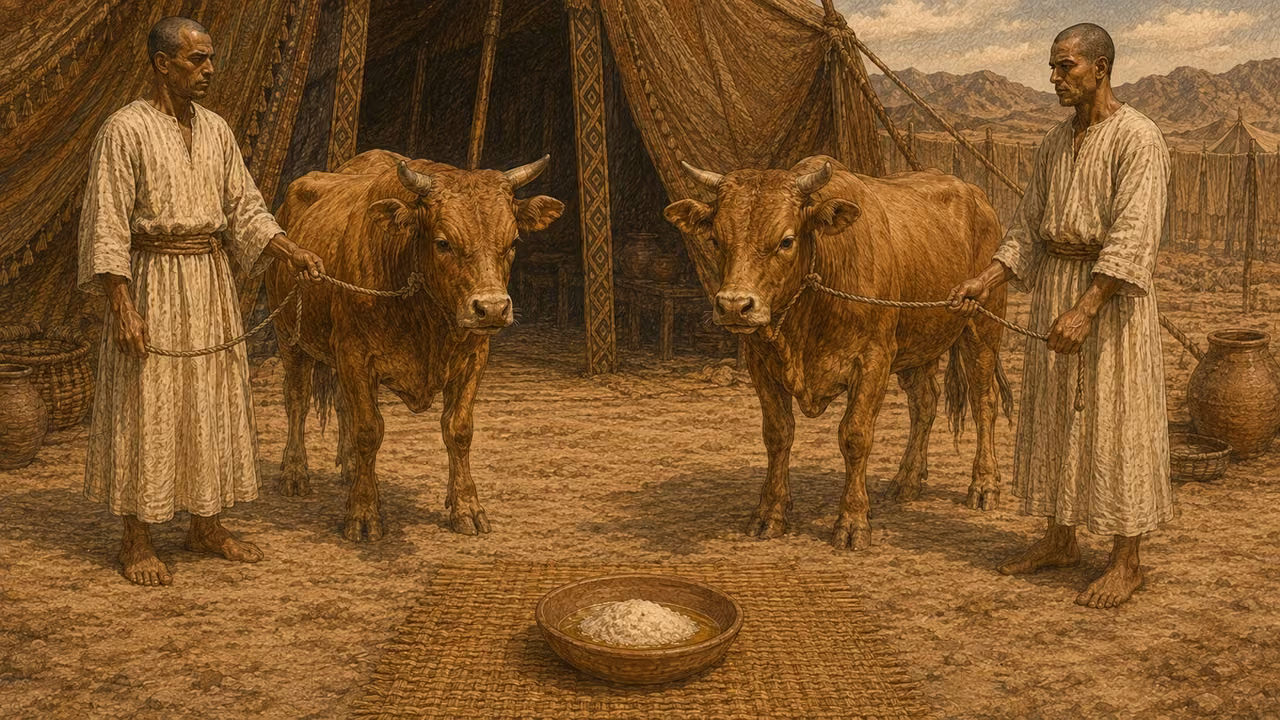 The two young bulls