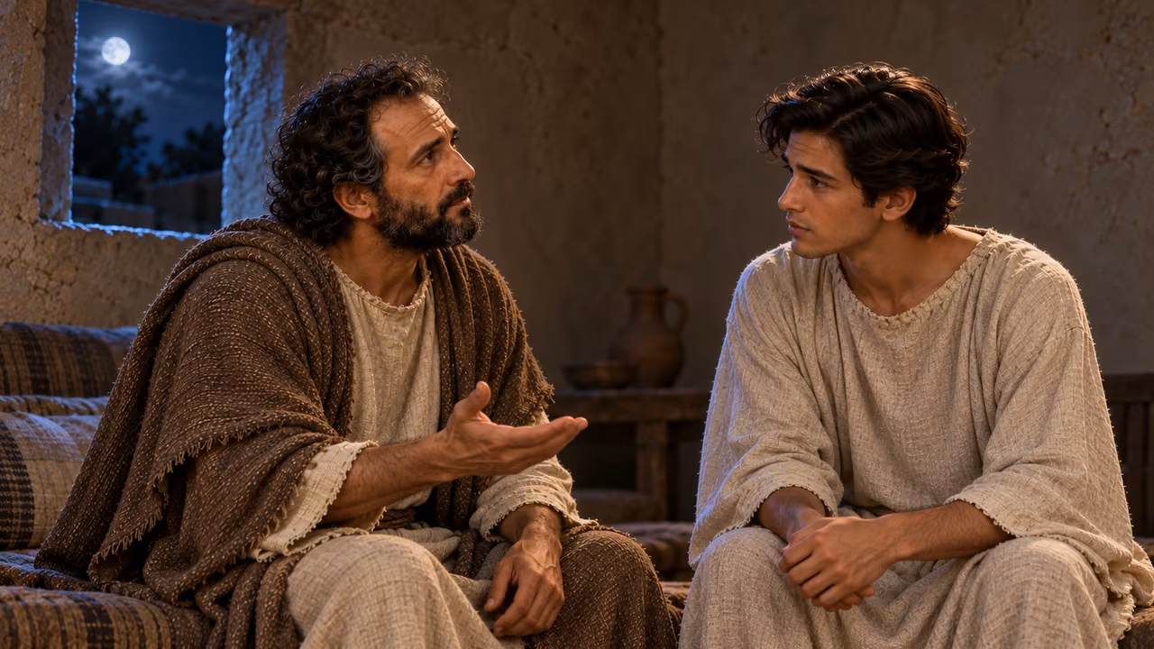 Hermas earnestly asks the young man for the revelation about the three forms to become complete.
