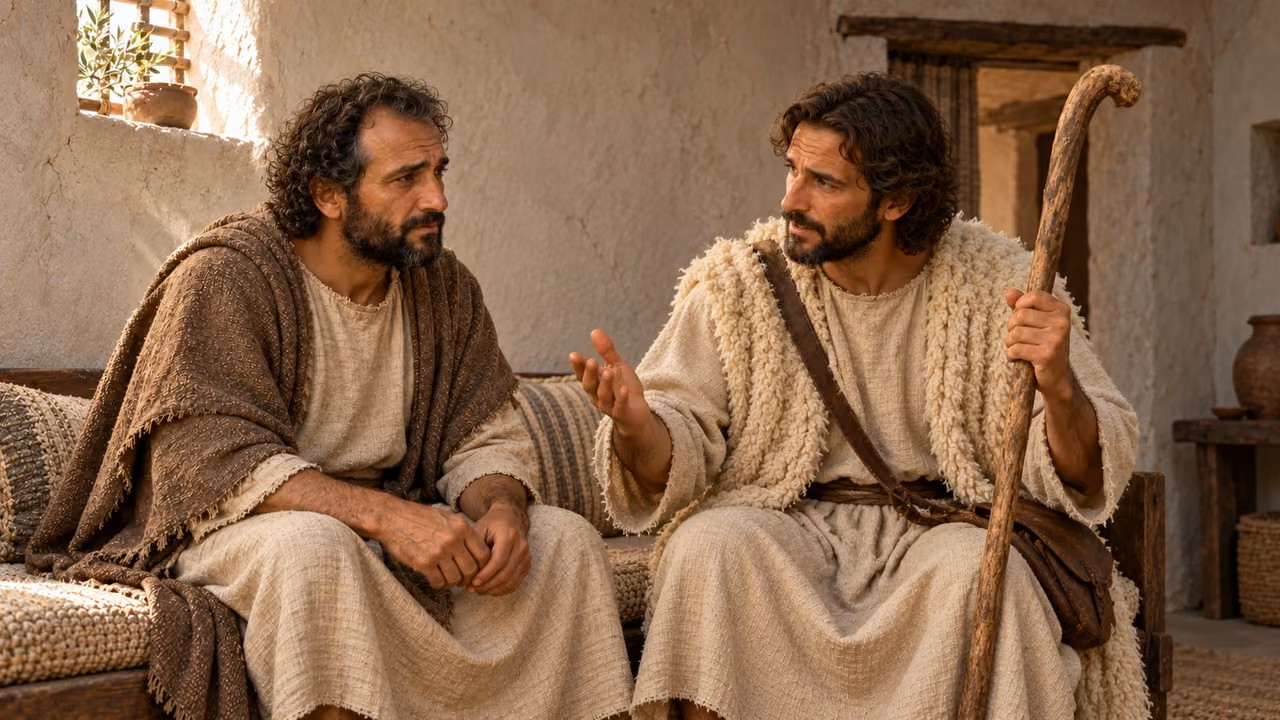 The shepherd concludes with instruction to hear and keep the command, without enacting its conditional promises.