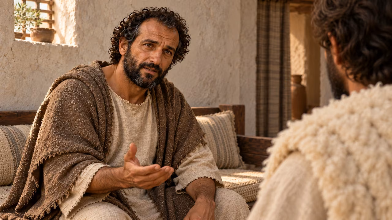 Hermas earnestly asks for understanding, without a literal image of a hardened heart.