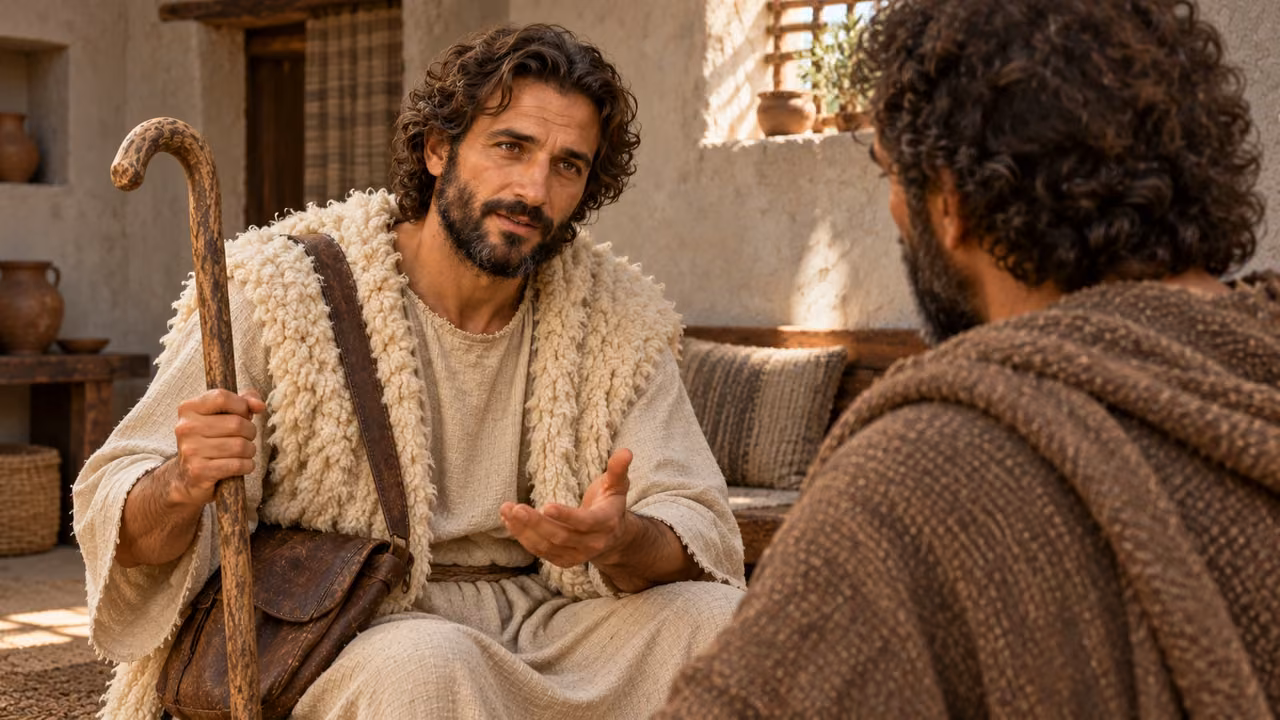 The shepherd speaks about compassion and the remembering of wrongs.