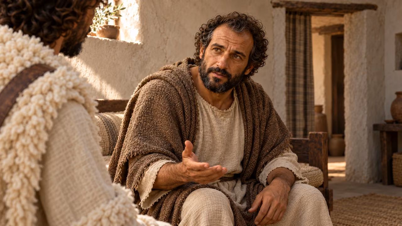 Hermas asks how sorrow relates to double-mindedness and quick temper.
