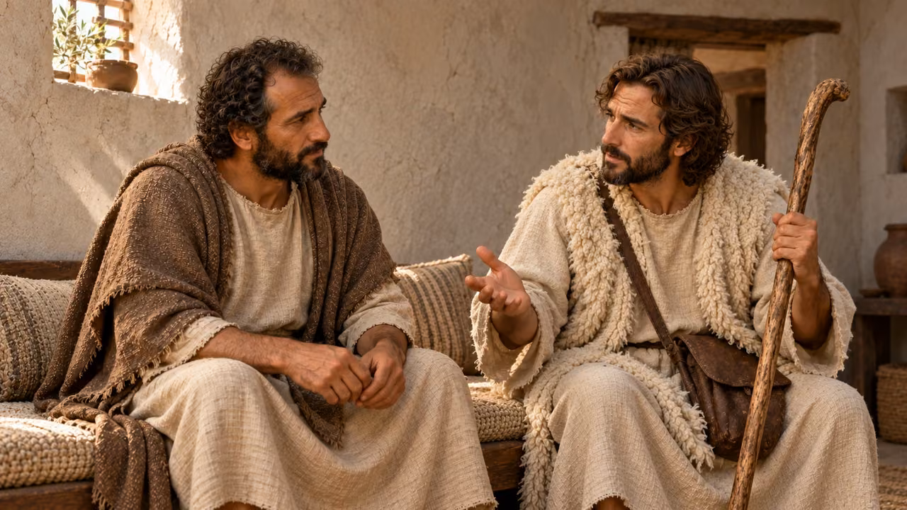 The shepherd explains the two effects attributed to sorrow.