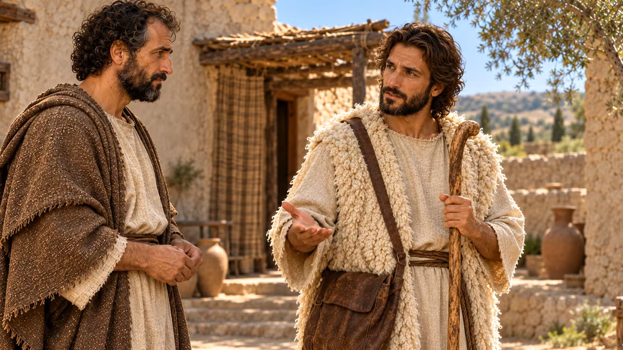 A teaching detail accompanies the explanation of divine power.