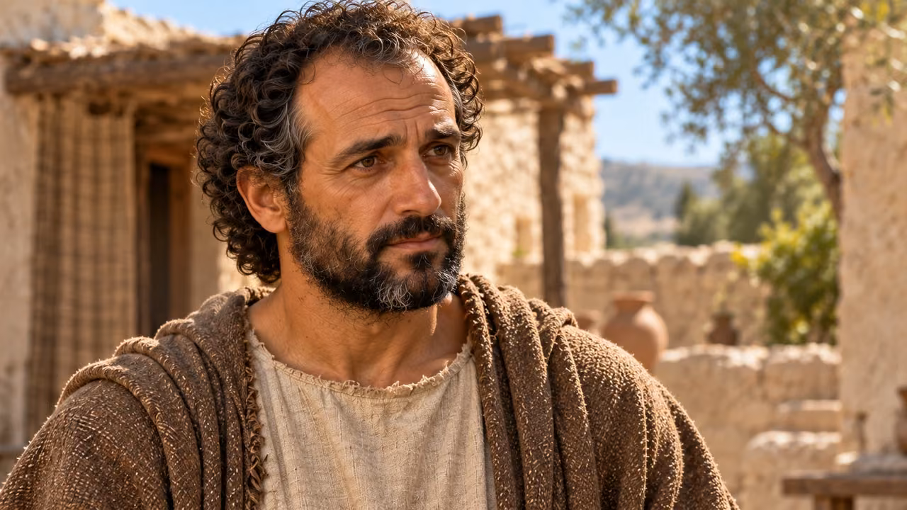 Hermas listens to the warning against consulting false prophets.