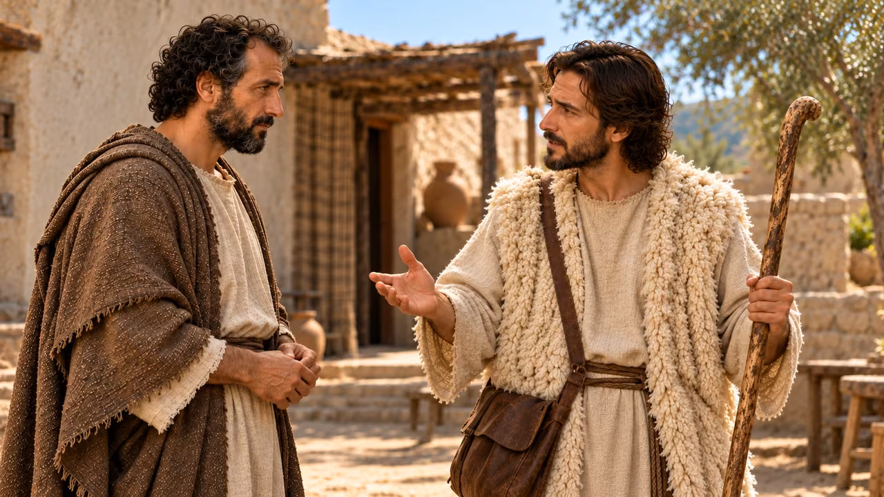 The shepherd calls Hermas to good and dignified desire.