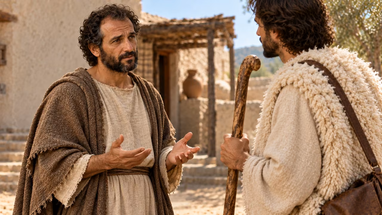 Hermas asks how he must serve desire.
