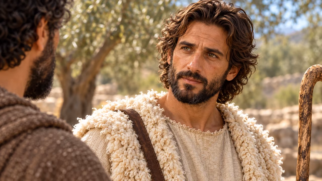 The shepherd explains the summer comparison.
