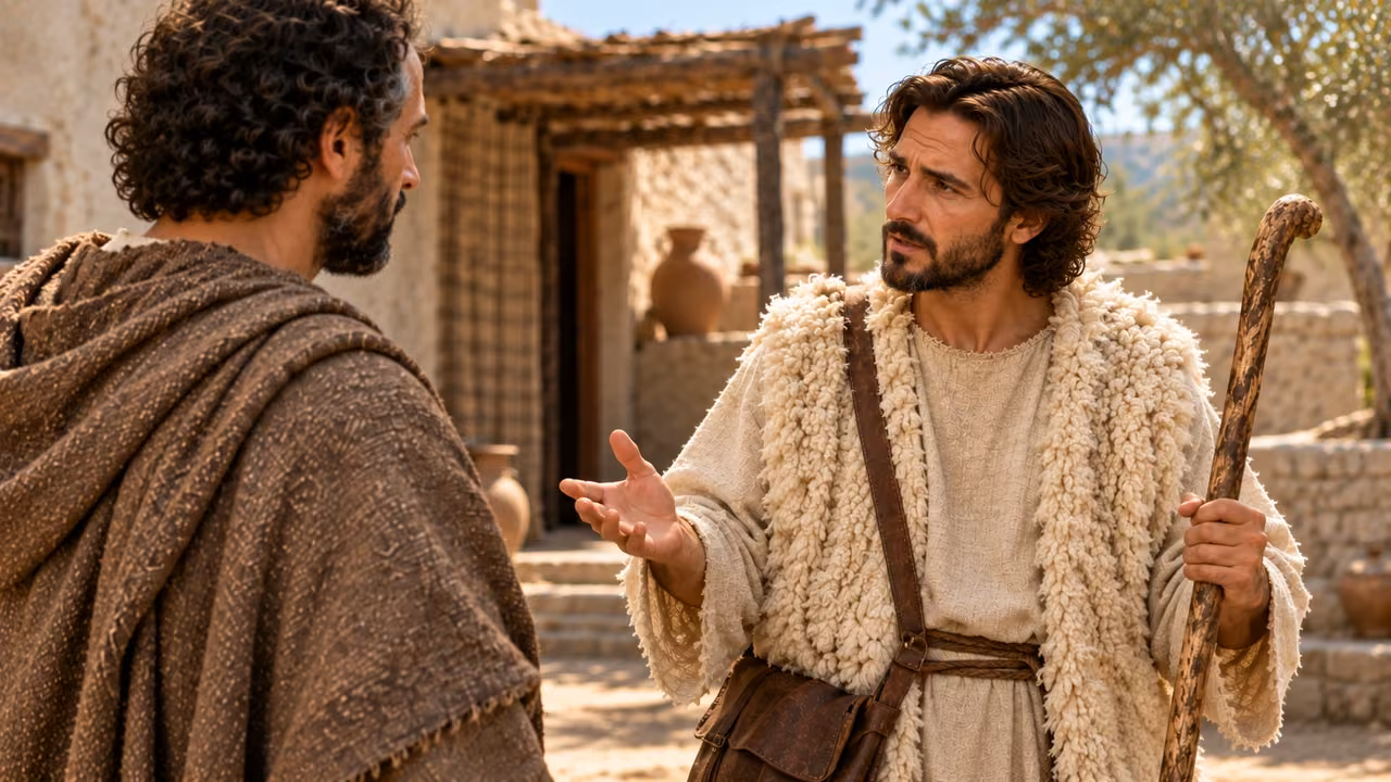 The shepherd describes the partnership and its source promise.